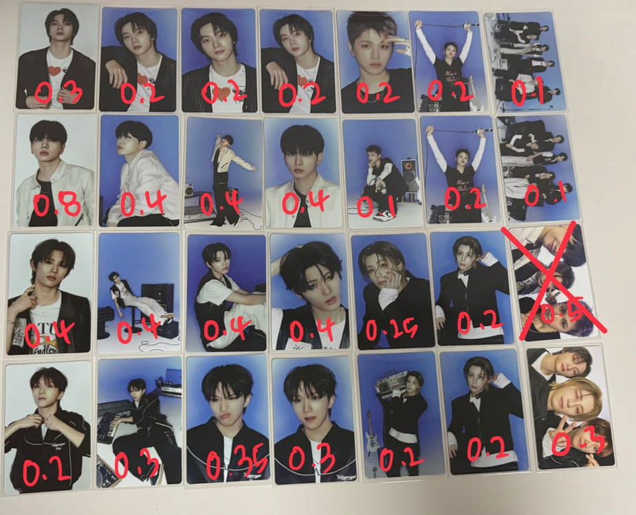 보넥도 보이넥스트도어 포카 판매 사진 여러장 이미지