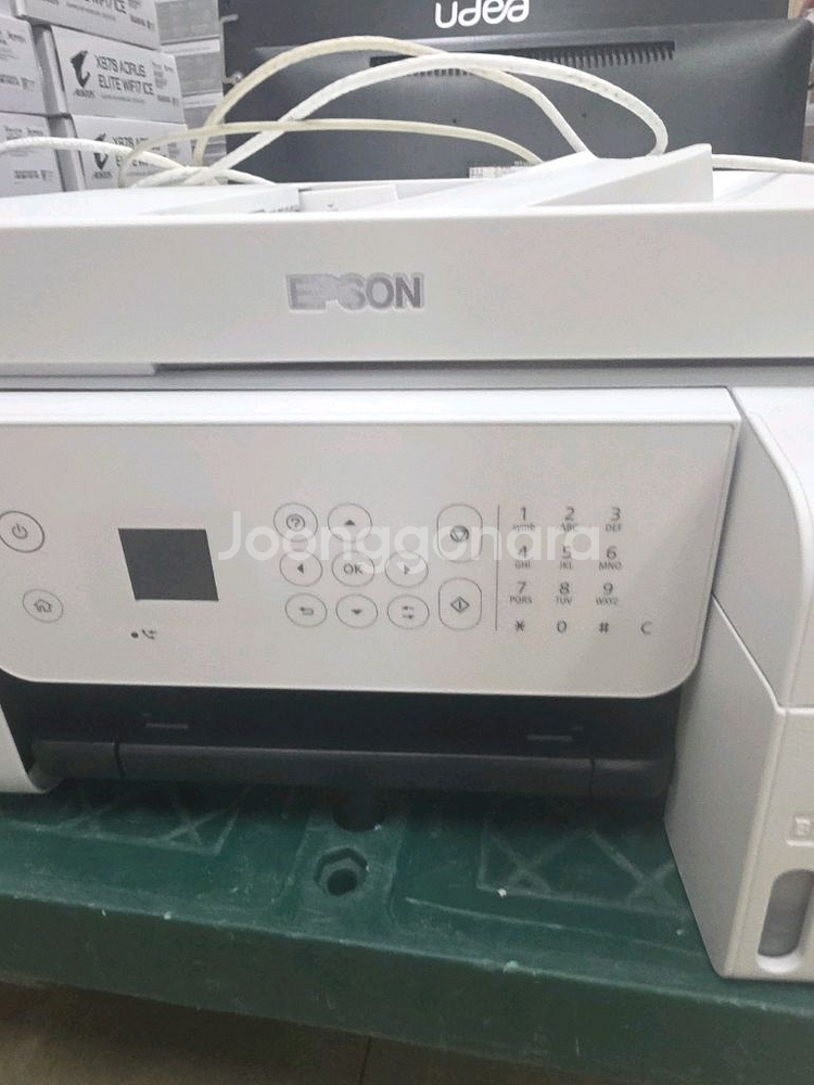 Epson 정품 무한잉크 L5296 스캔 팩스 복합기--3