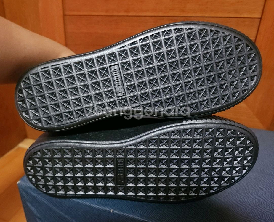 푸마 가죽 250 새상품 운동화 로퍼 스니커즈--6