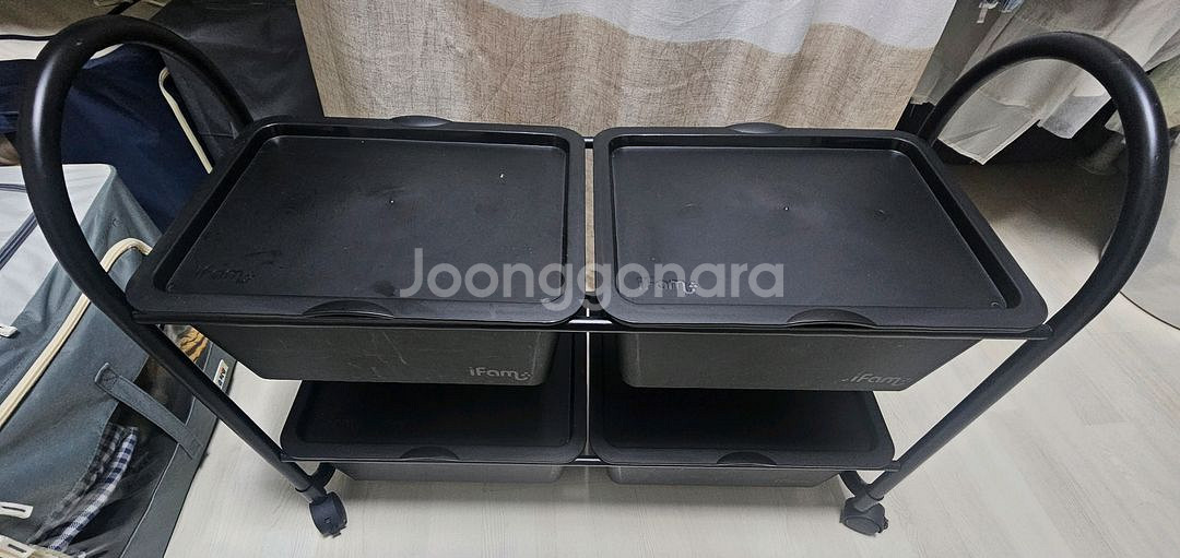 아이팜 트롤리 정리함, 기저귀 장난감 정리함--0