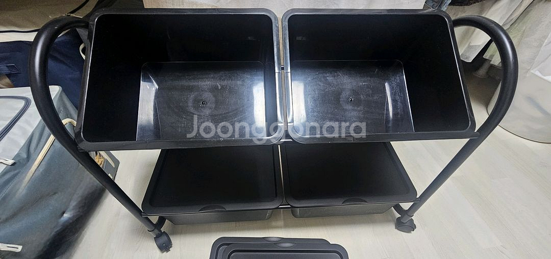 아이팜 트롤리 정리함, 기저귀 장난감 정리함--1