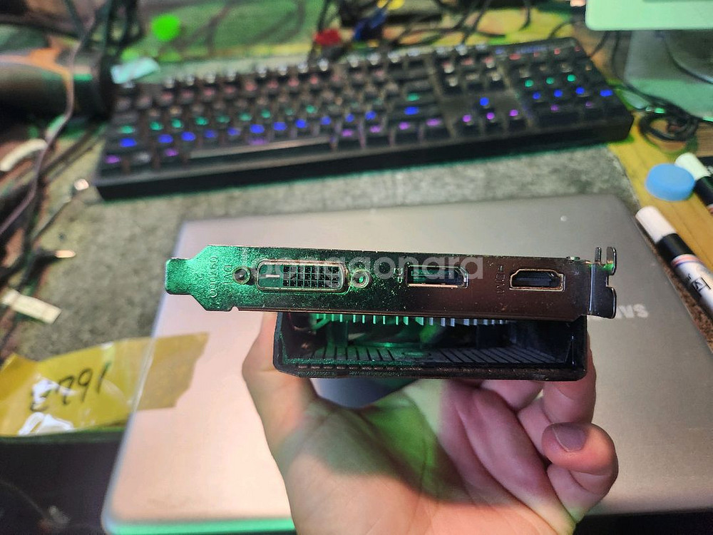 그래픽<10>gtx1050ti 4g 포트고장(dp만됨)--2