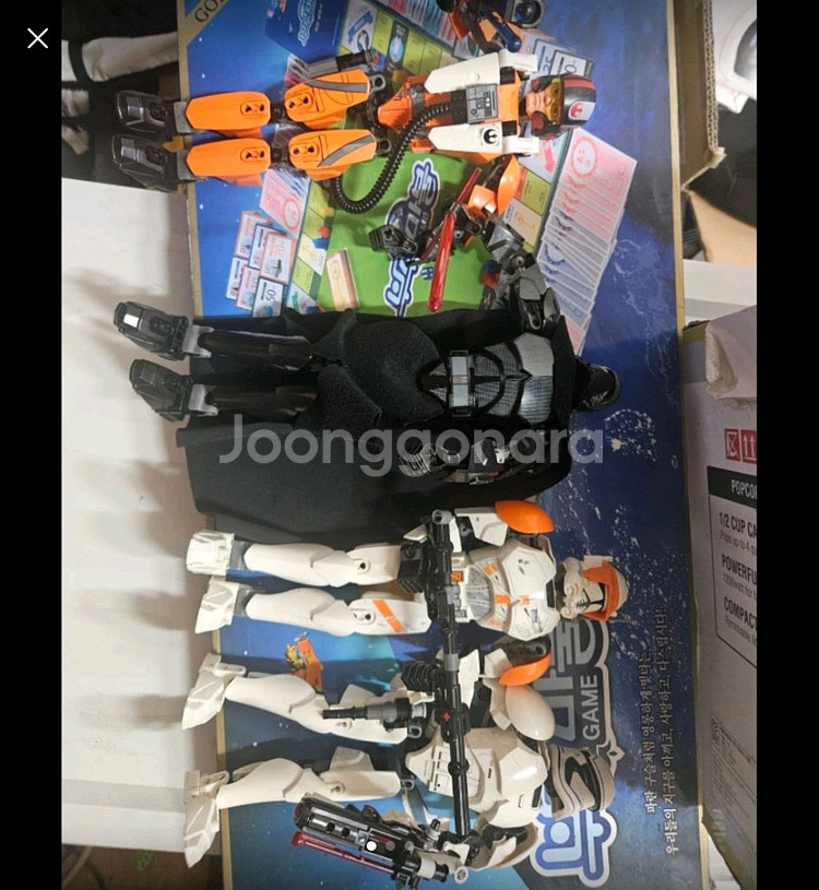 레고 스타워즈 피규어 4개 팝니다--0