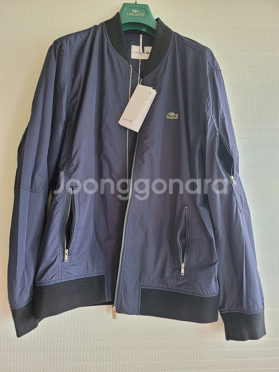 lacoste outer jackit 블루종--6