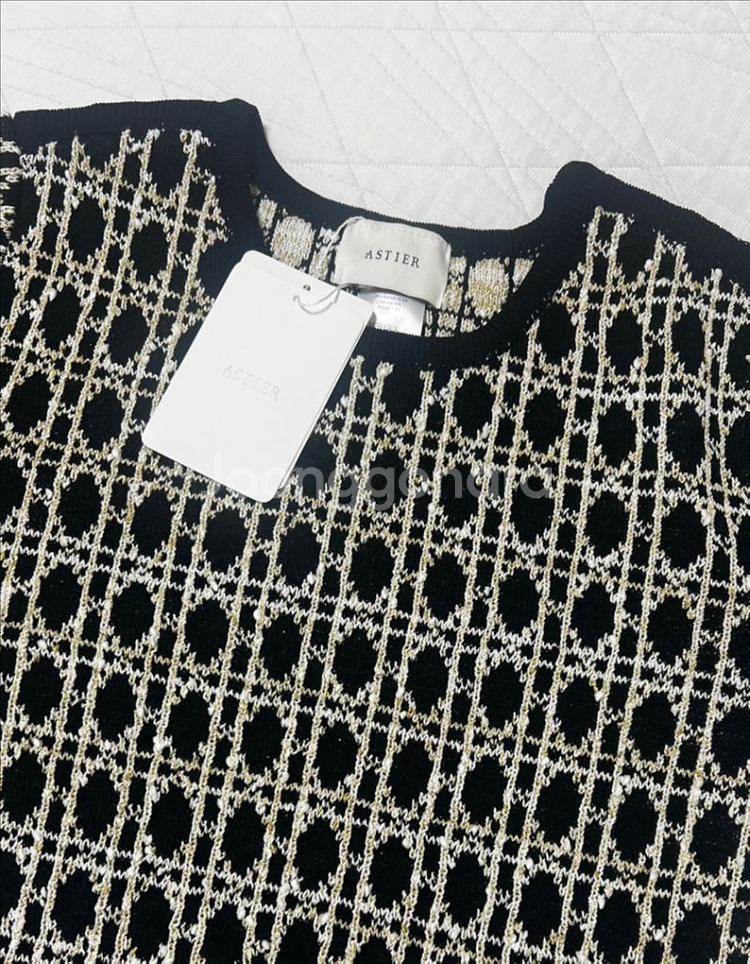 아스띠에 에끌레어 리버시블 니트 드레스--0