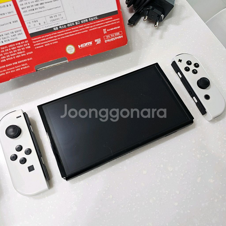 닌텐도 스위치 oled 화이트--1