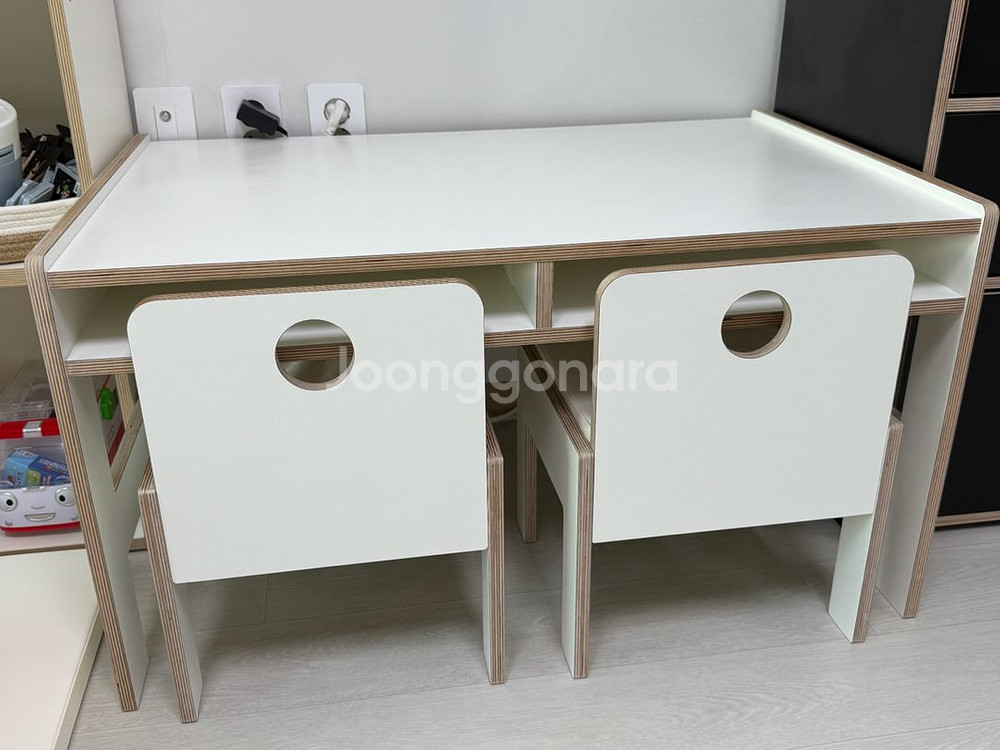 jd 홈드레싱 2인 키즈테이블--0