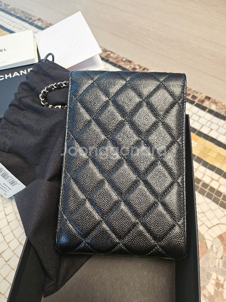 샤넬 폰홀더 미니 체인백(정품)--4