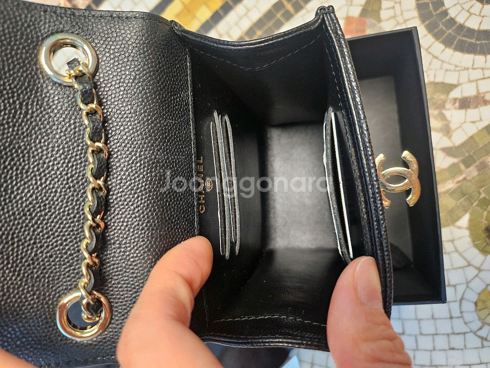 샤넬 폰홀더 미니 체인백(정품)--7