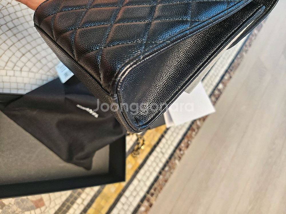 샤넬 폰홀더 미니 체인백(정품)--8