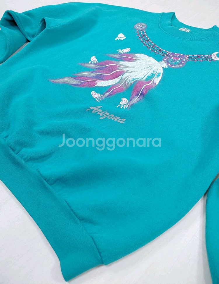 90년대 아리조나 네이티브 아메리칸 스웻셔츠 XL--5