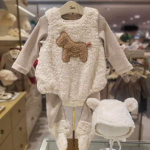 에뜨와 롬퍼&바디수트&모자세트 12M