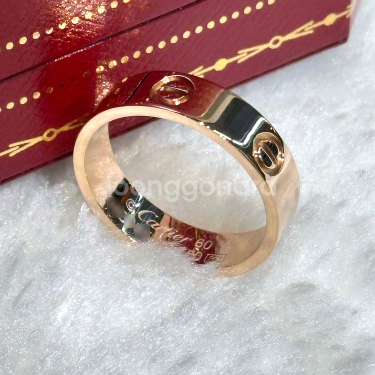 #60호 까르띠에 PG 러브링 클래식-H092901--1