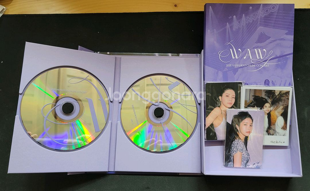 마마무 2021 WAW 콘서트 DVD 풀세트--0