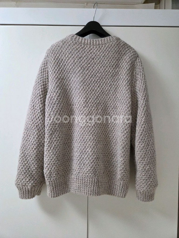 손뜨개 가디건 플라스틱아일랜드 타임 마임sjsj--1