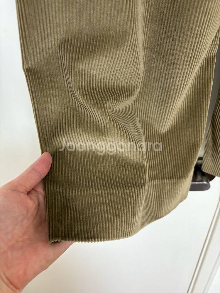 위캔드막스마라 코듀로이 와이드 팬츠--3