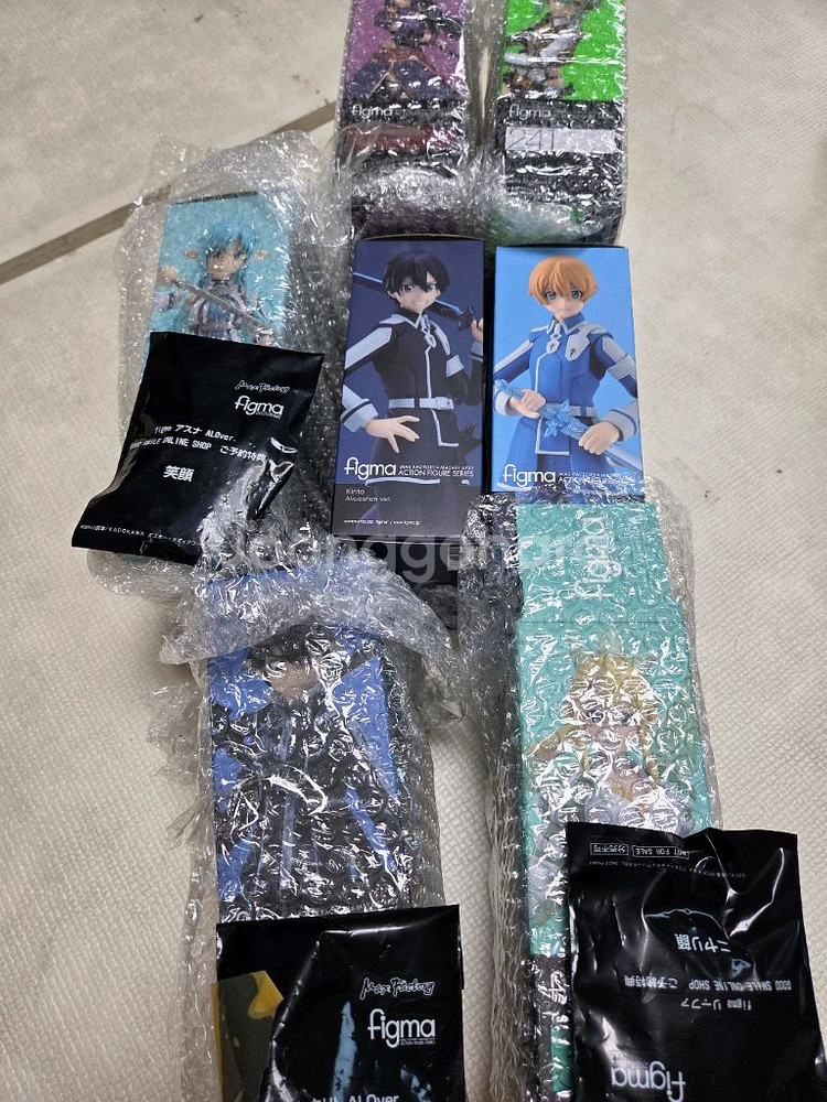 피그마 키리토,유지오,아스나,유우키,시논,리파figma--0