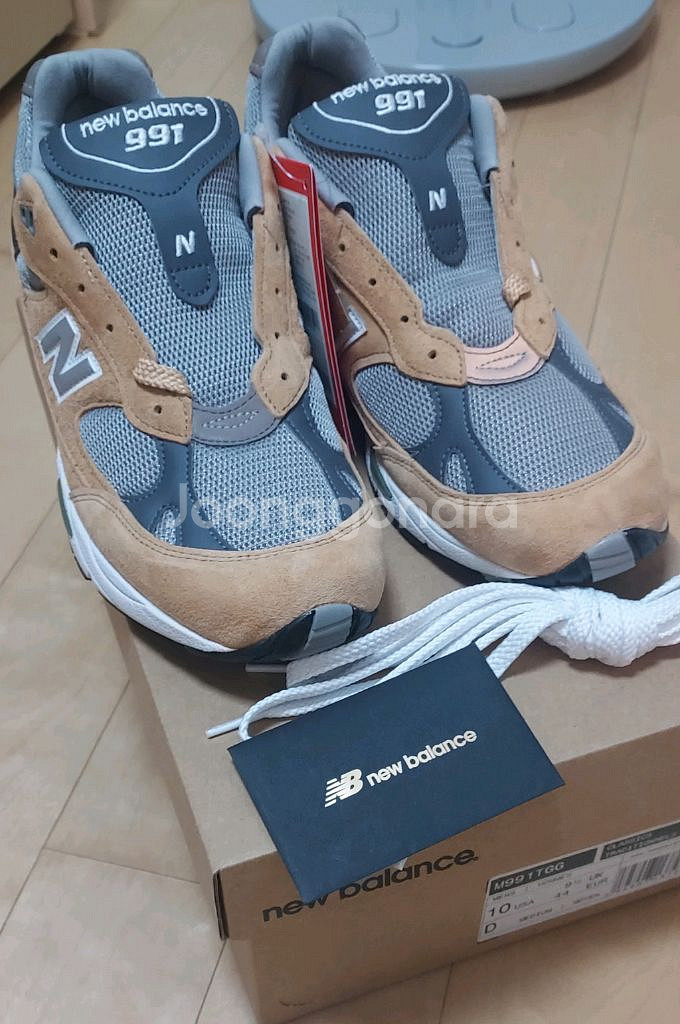 (새상품)뉴발란스 991 탄 그레이 280--3