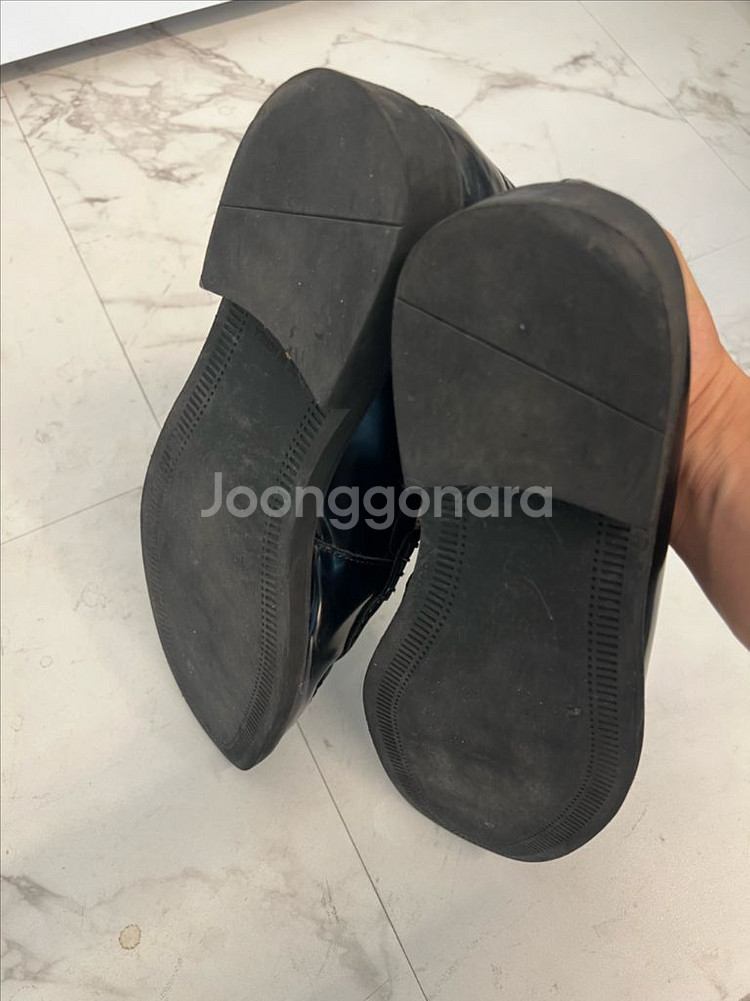 남자 블랙 로퍼 270mm 싸게 팝니다.--1