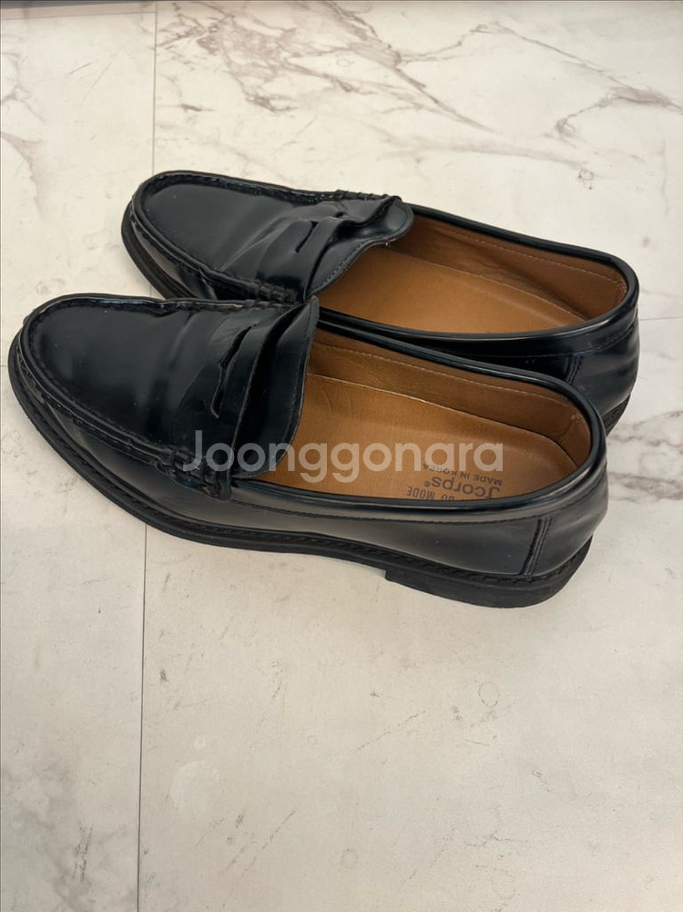 남자 블랙 로퍼 270mm 싸게 팝니다.--0