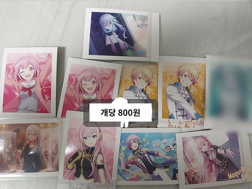 프세카 비공굿 공굿 키링포카 카나데 마후유 에나 미즈키 이미지