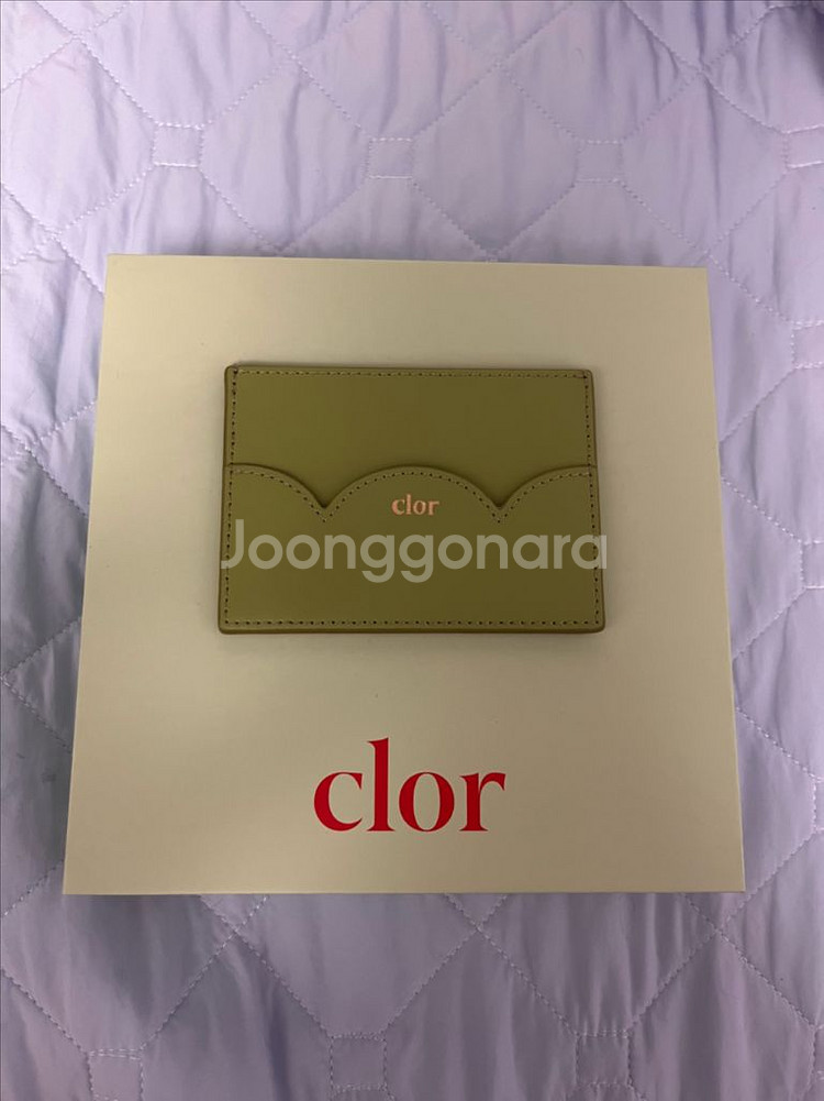 새상품 락피쉬웨더웨어 clor 카드지갑 그린--0