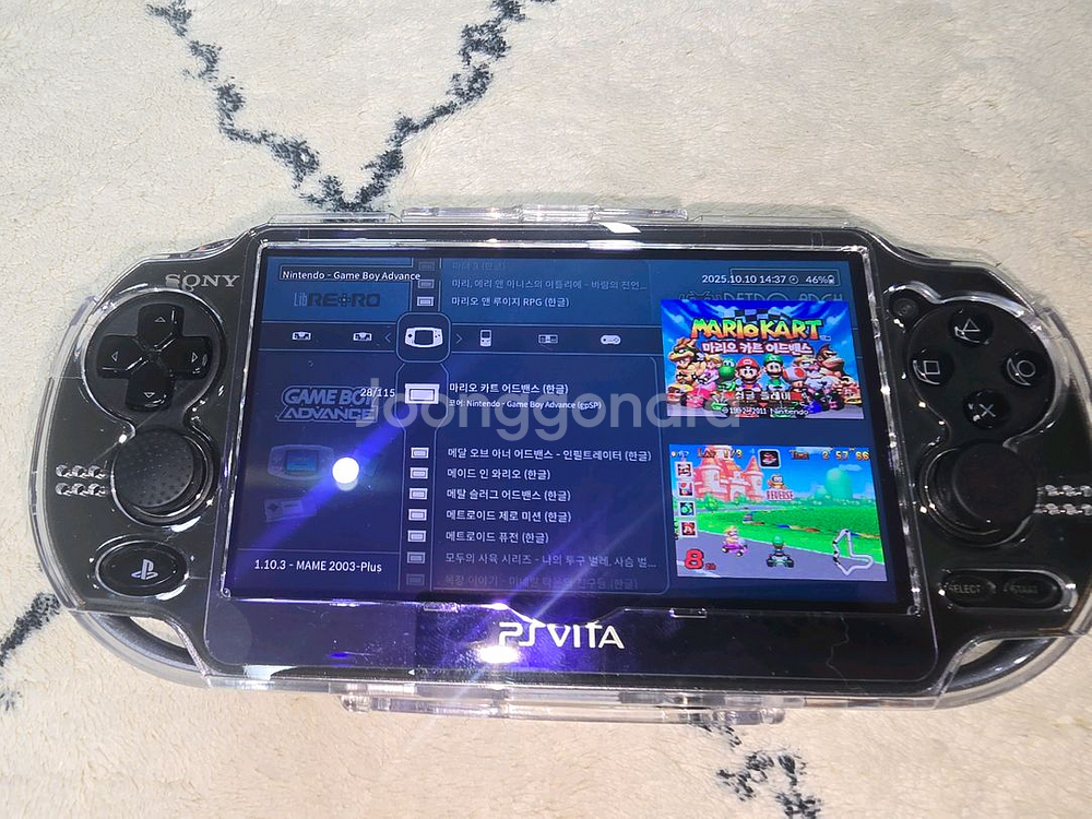 PSVITA 1세대 블랙 256g 팝니다--3