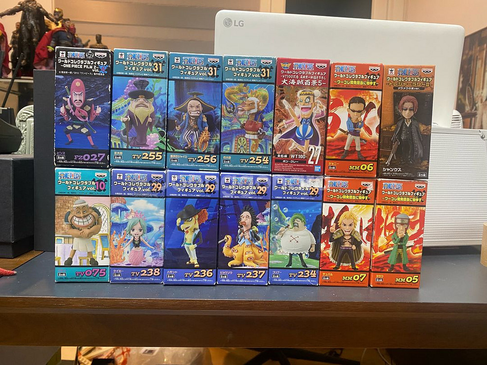 원피스 정품월콜 피규어 정리(취미종료)--0