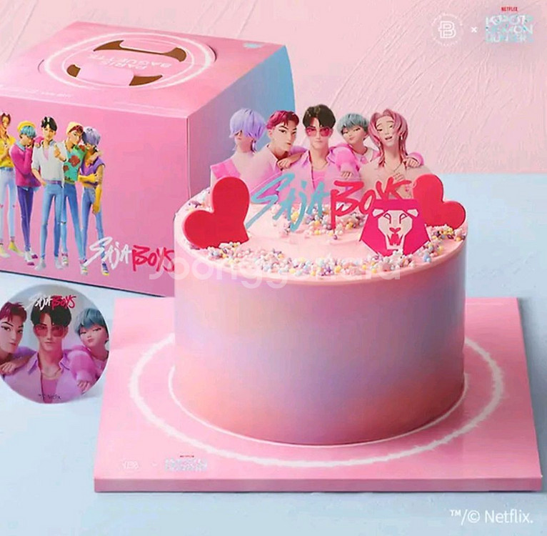 파리바게트 케이팝데몬헌터스케이크(변경O) 33,000원--0