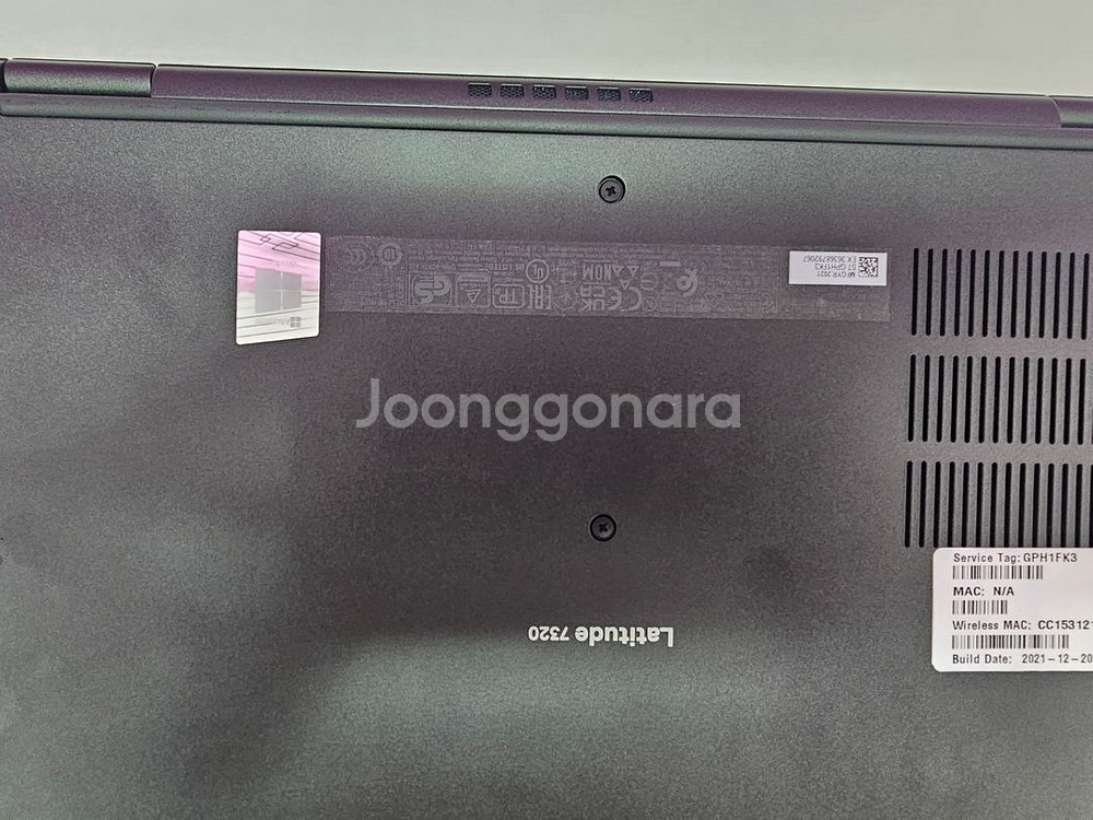 LAtitude 7320 i7 11세대 13인치 팝니다--5
