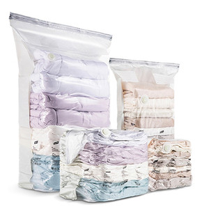 급처) 손압축 입체 이불 압축팩 파우치 일괄 158개