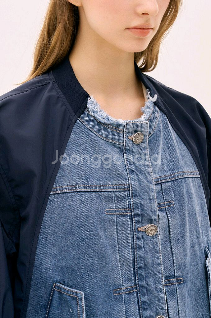 오즈세컨 데님 자켓 76--4