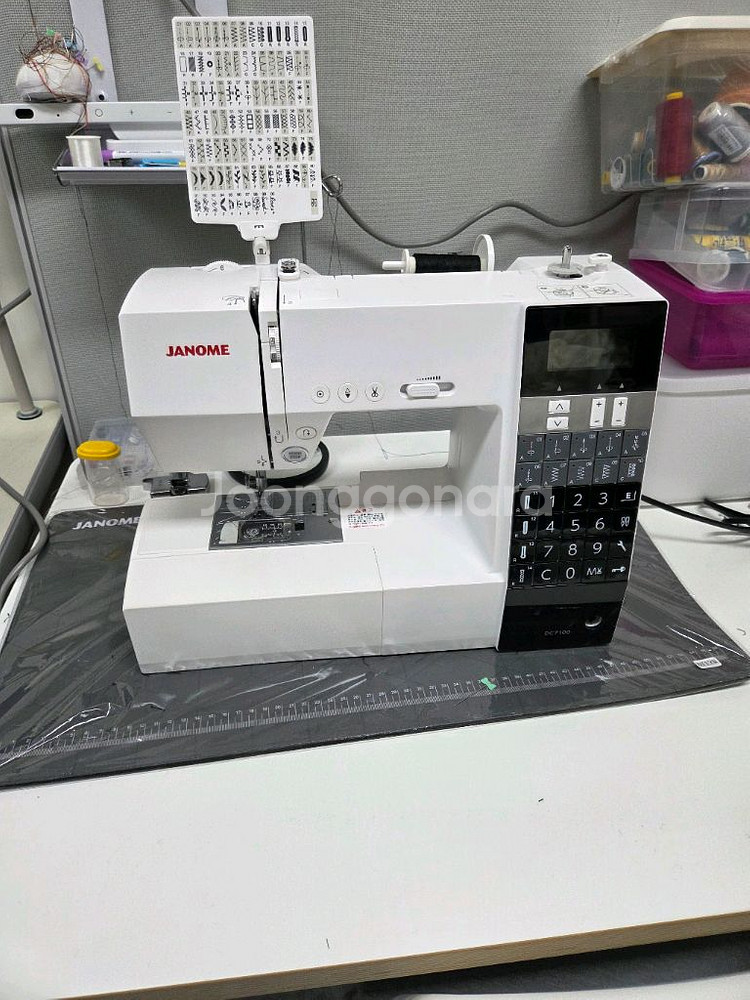 자노메 dc7100 가정용 준공업 미싱--0