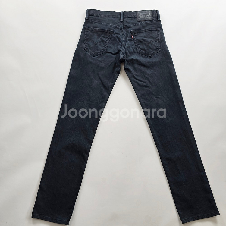 리바이스 청바지 흑청 스판 데님 사이즈31 R2505--1