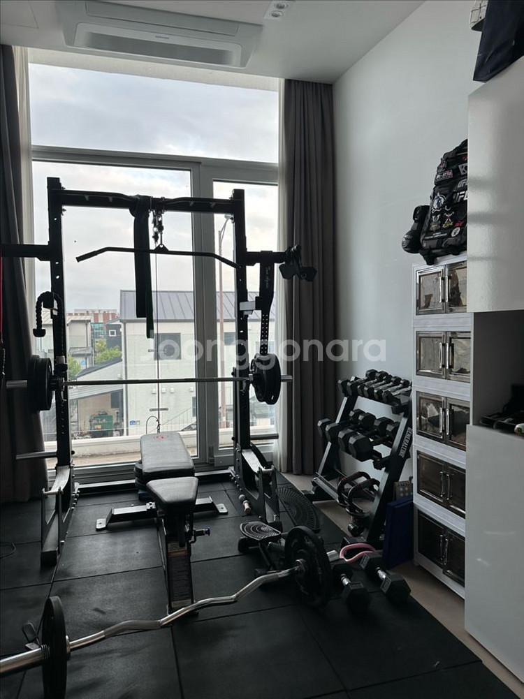 홈짐 랙 + 중량바 + 원판 등 일괄판매--0