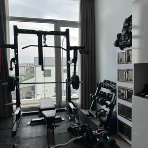 홈짐 랙 + 중량바 + 원판 등 일괄판매