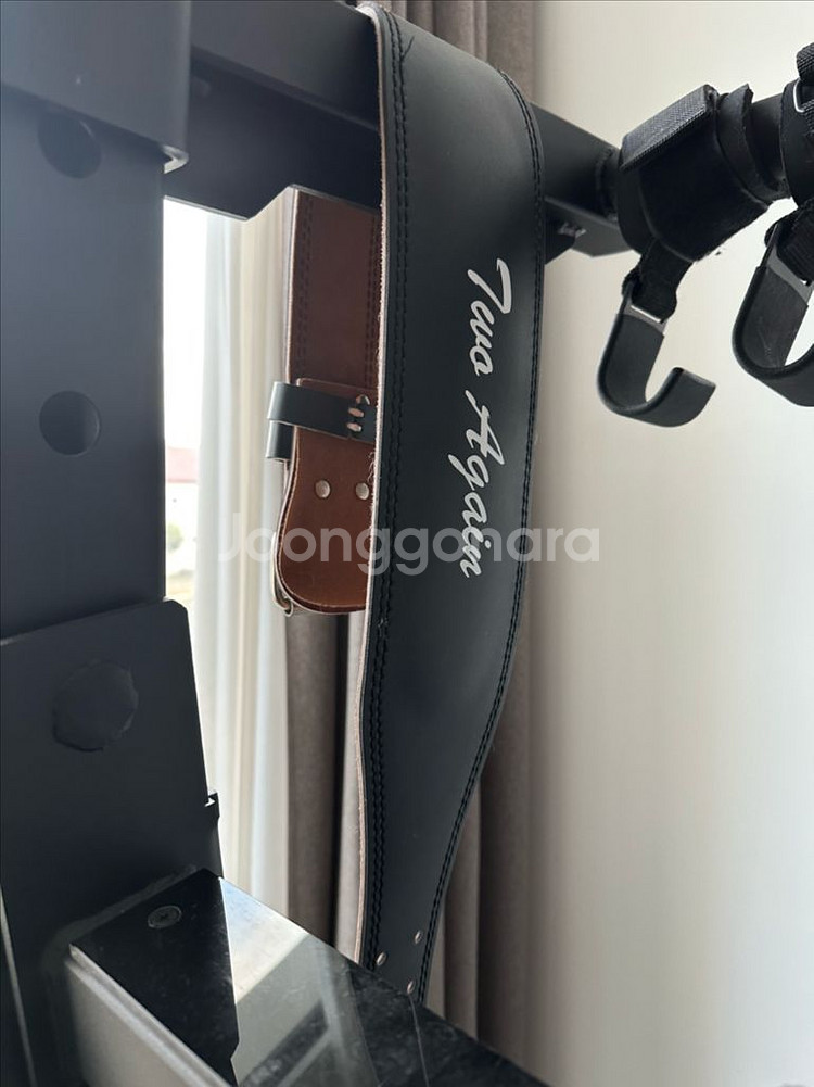 홈짐 랙 + 중량바 + 원판 등 일괄판매--9