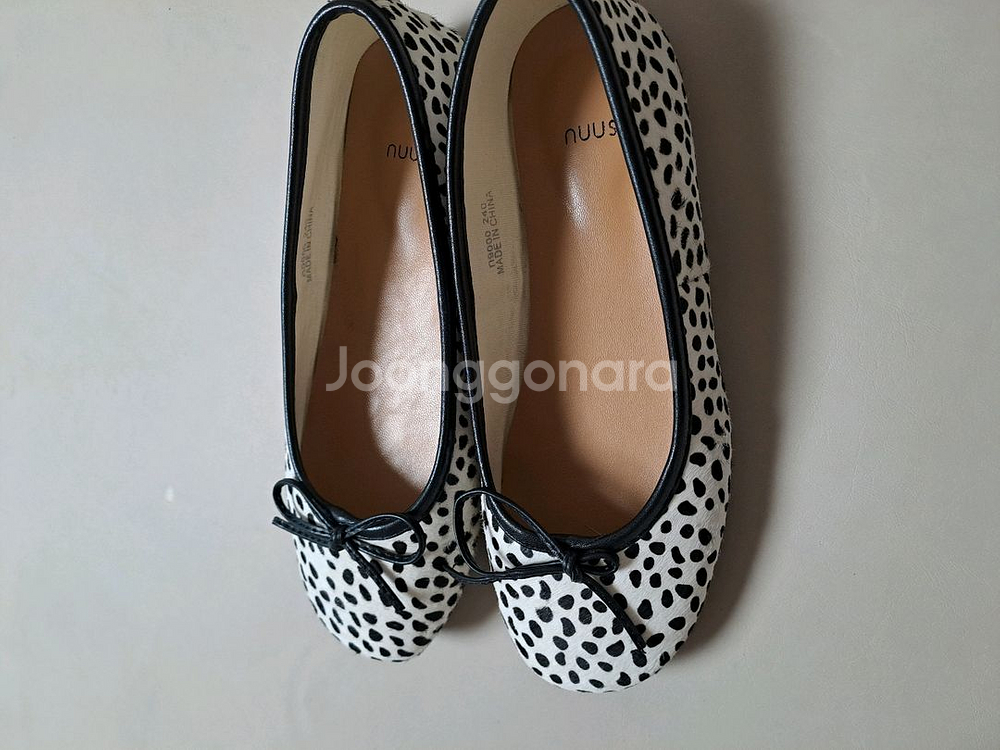 누스 플랫슈즈 (거의새것)--1