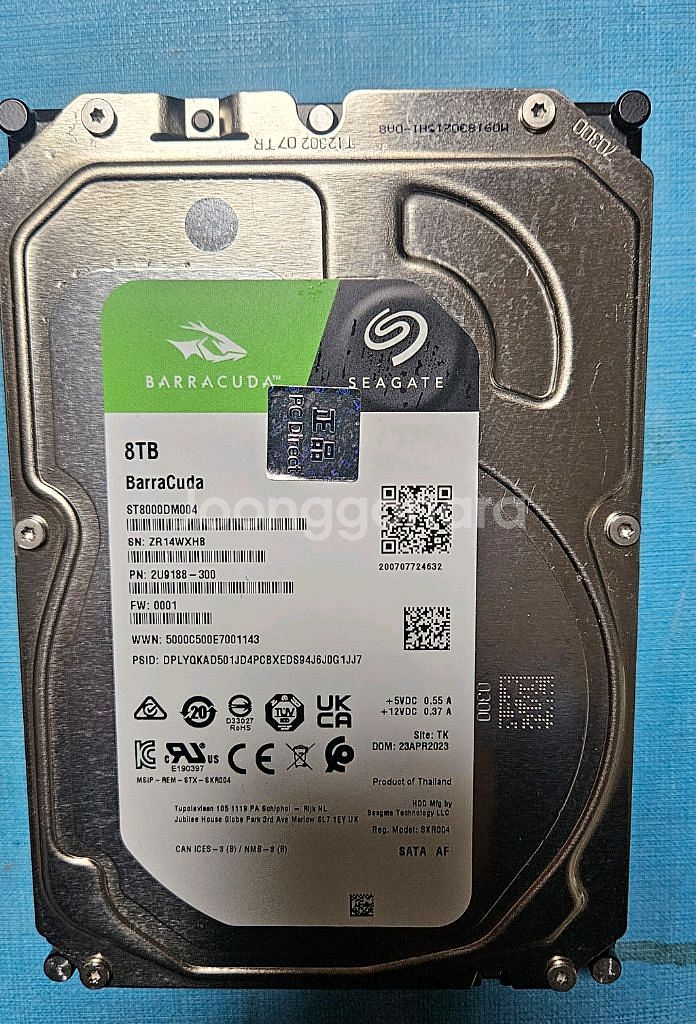 씨게이트 바라쿠다 8TB HDD2--0