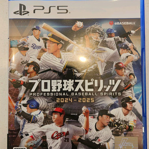 ps5 프로야구 스피리츠 2024 2025 코드 미사용