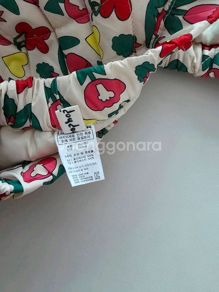 리미떼두두아트플라워패딩세트xl--2