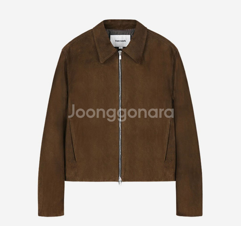 토니웩 24fw 스웨이드 블루종 집자켓 올리브브라운 L--0