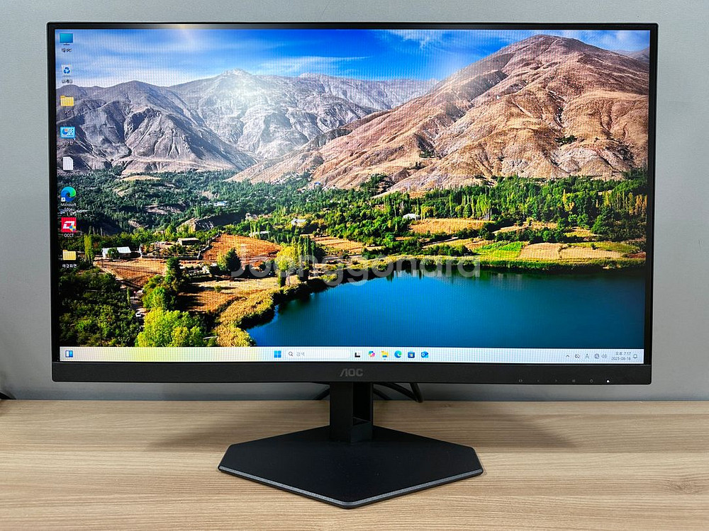 27인치 알파스캔 AOC 27G4E 게이밍 모니터--1