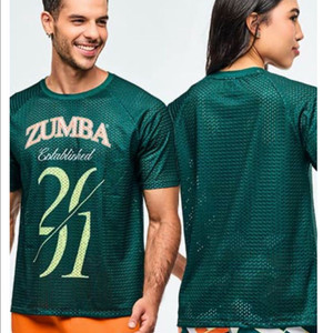 줌바 메쉬 티셔츠 신상 새거