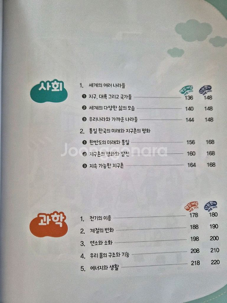 ybm초등영어6-2영어자습서 +초코 단원평가 전과목--6