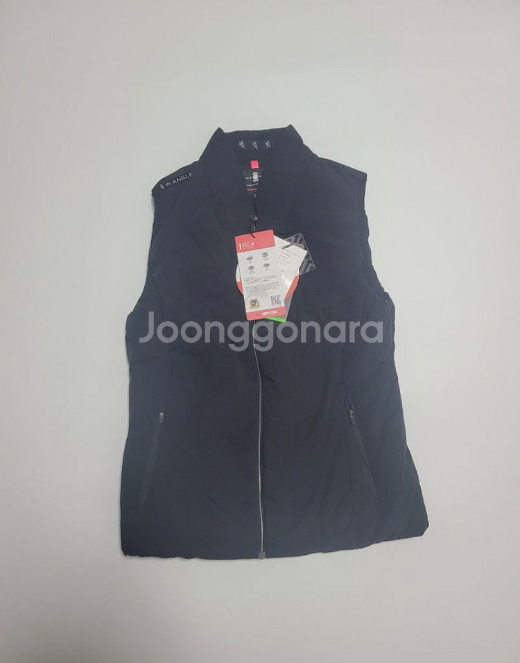 새상품)와이드앵글 골프 여성 구스 경량패딩 베스트 조끼--0