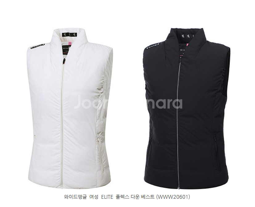 새상품)와이드앵글 골프 여성 구스 경량패딩 베스트 조끼--9