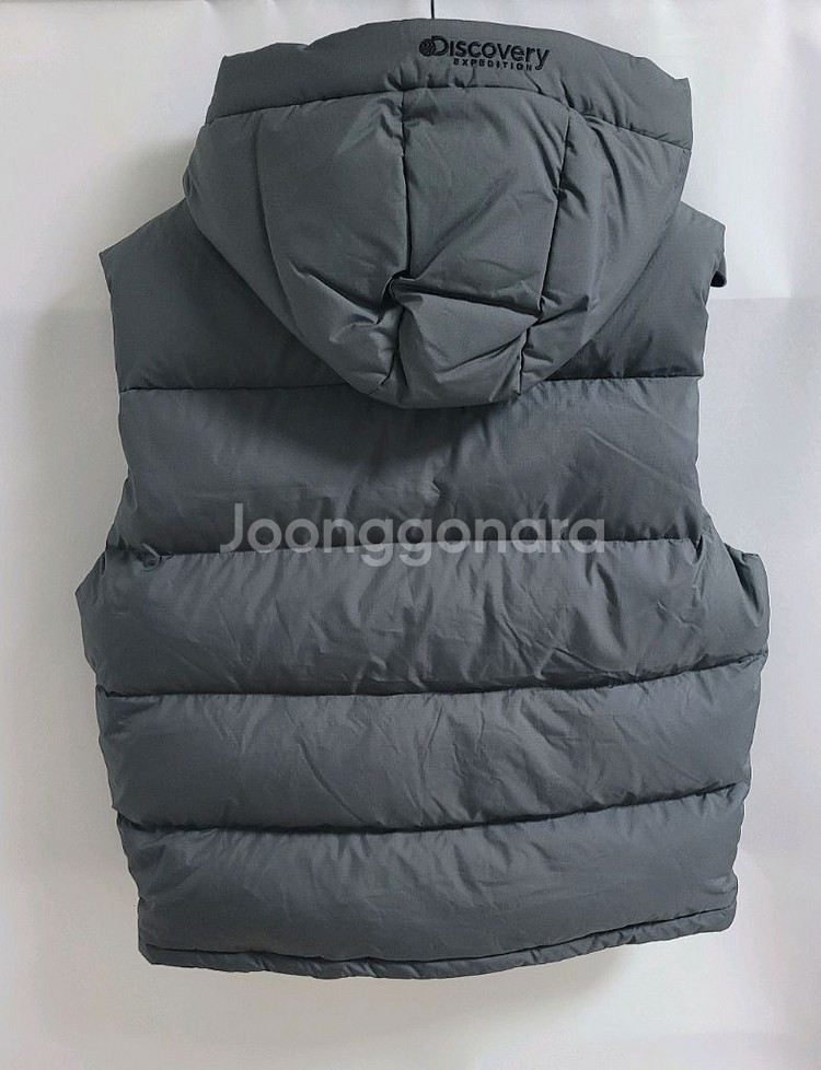새상품)디스커버리(2색)덕다운 패딩조끼 90,105--2