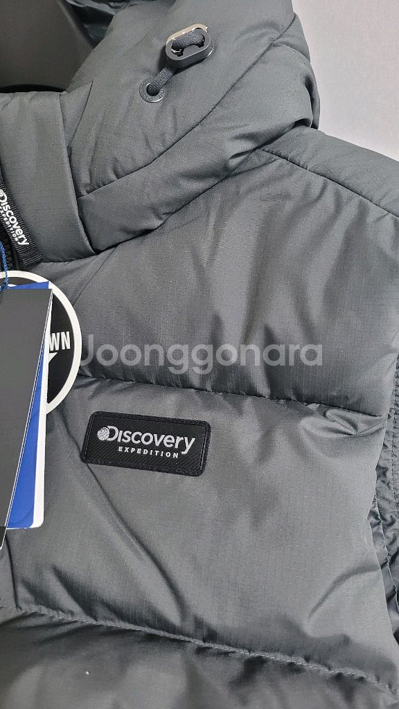 새상품)디스커버리(2색)덕다운 패딩조끼 90,105--1