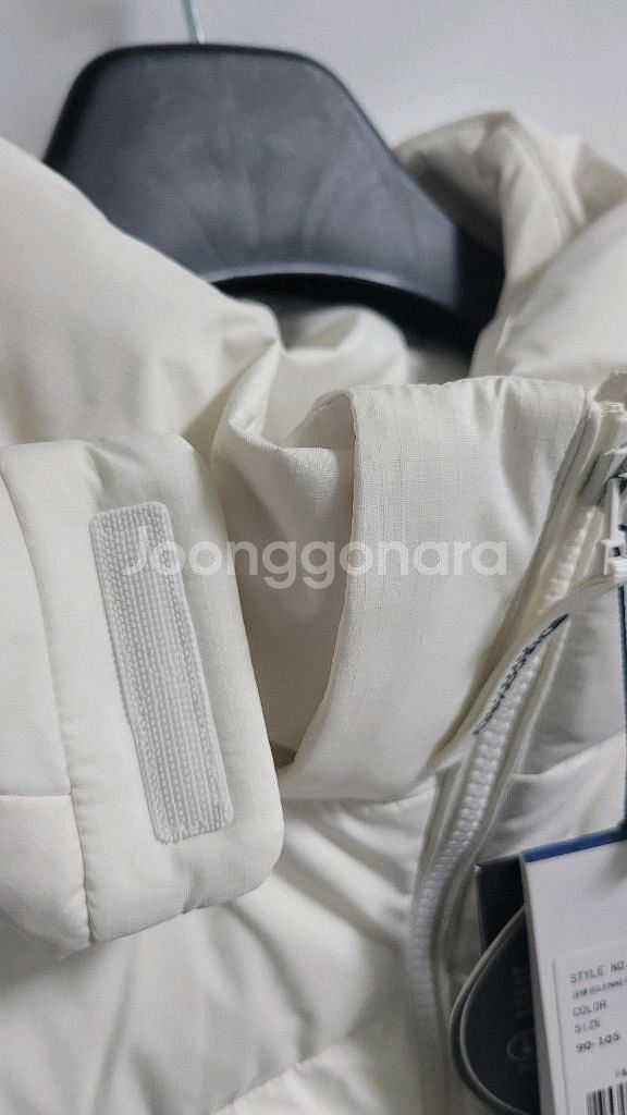 새상품)디스커버리(2색)덕다운 패딩조끼 90,105--7